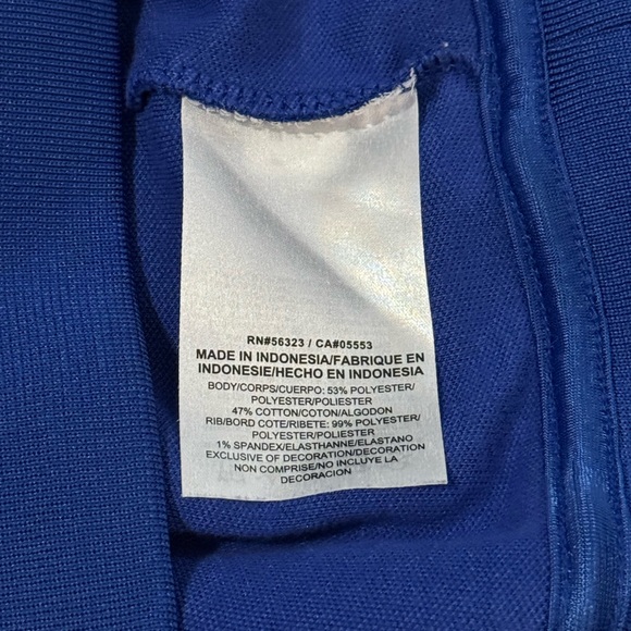 Nike x Cooperstown Collection Chicago Cubs Jacket Womens Large Blue Stitched - Picture 8 of 8